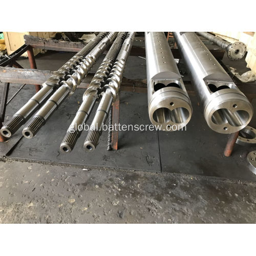 Nitrided Parallel Twin Screw Barrel good quality parallel twin screw barrel for Busano Manufactory